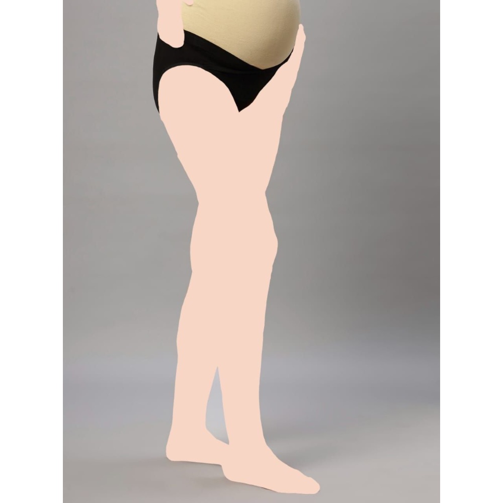 Tummy – Bamboo Cotton Reusable Period Panty – 1 Pc – Black_S
