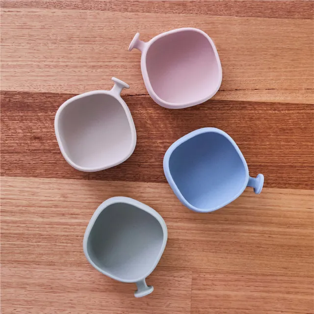 B. Box Silicone Bowl + Lid - Latte