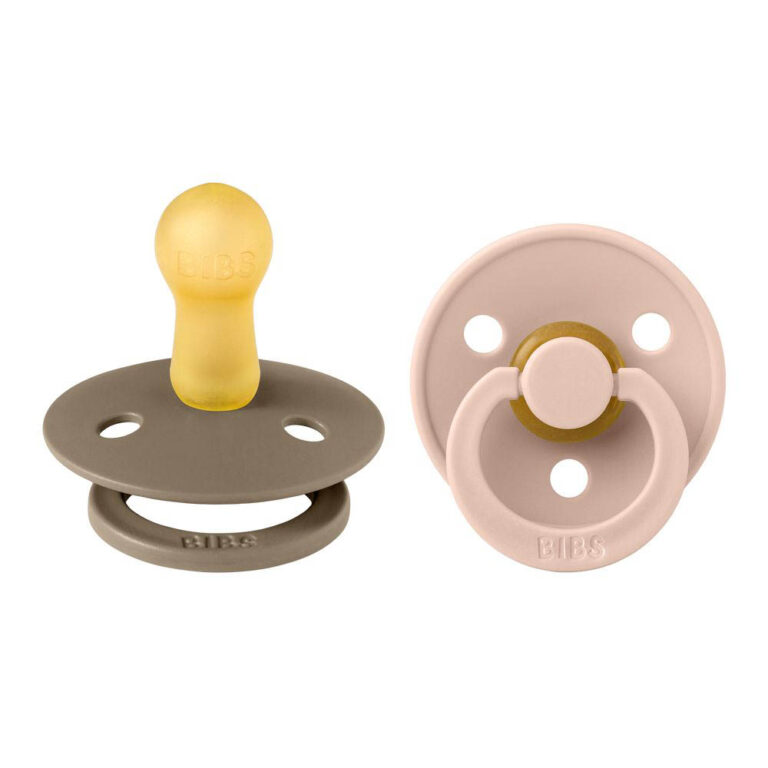 Bibs - Colour 2 Pack Latex S2 - Dark Oak/Blush