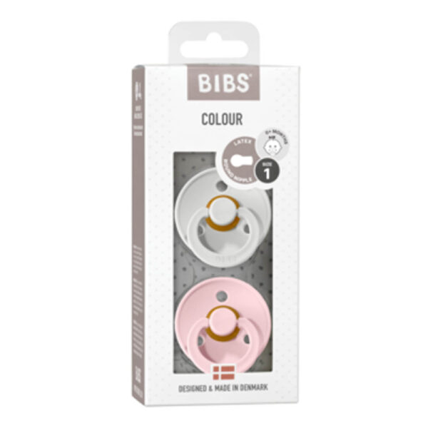 Bibs – Colour 2 Pack Latex S2 – Haze/Blossom