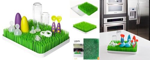 Boon Lawn Countertop Drying Rack Green