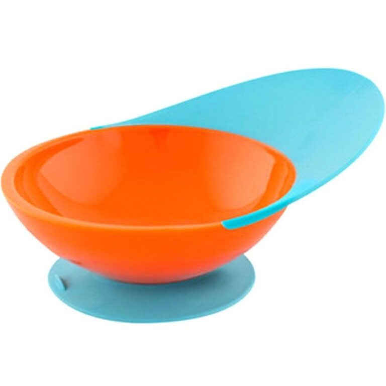 Boon - Orange Catch Bowl With Spill Catcher
