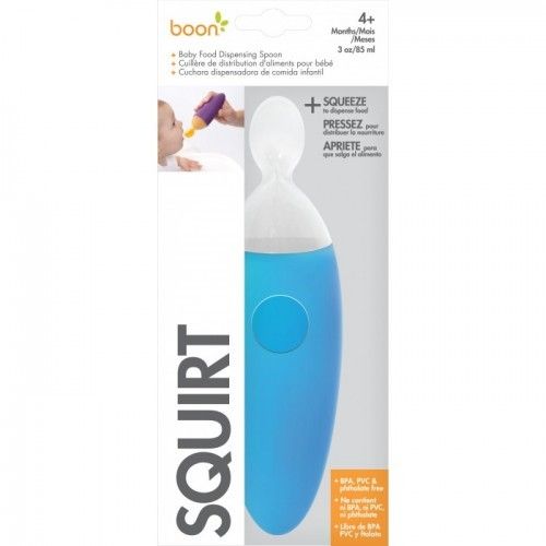 Boon - Blue Squirt Baby Food Dispencing Spoon