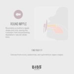 Bibs – Colour 2 Pack Latex S2 – Dark Oak/Blush