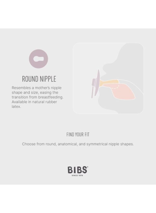 Bibs – Colour 2 Pack Latex S1 – Vanilla/Blush