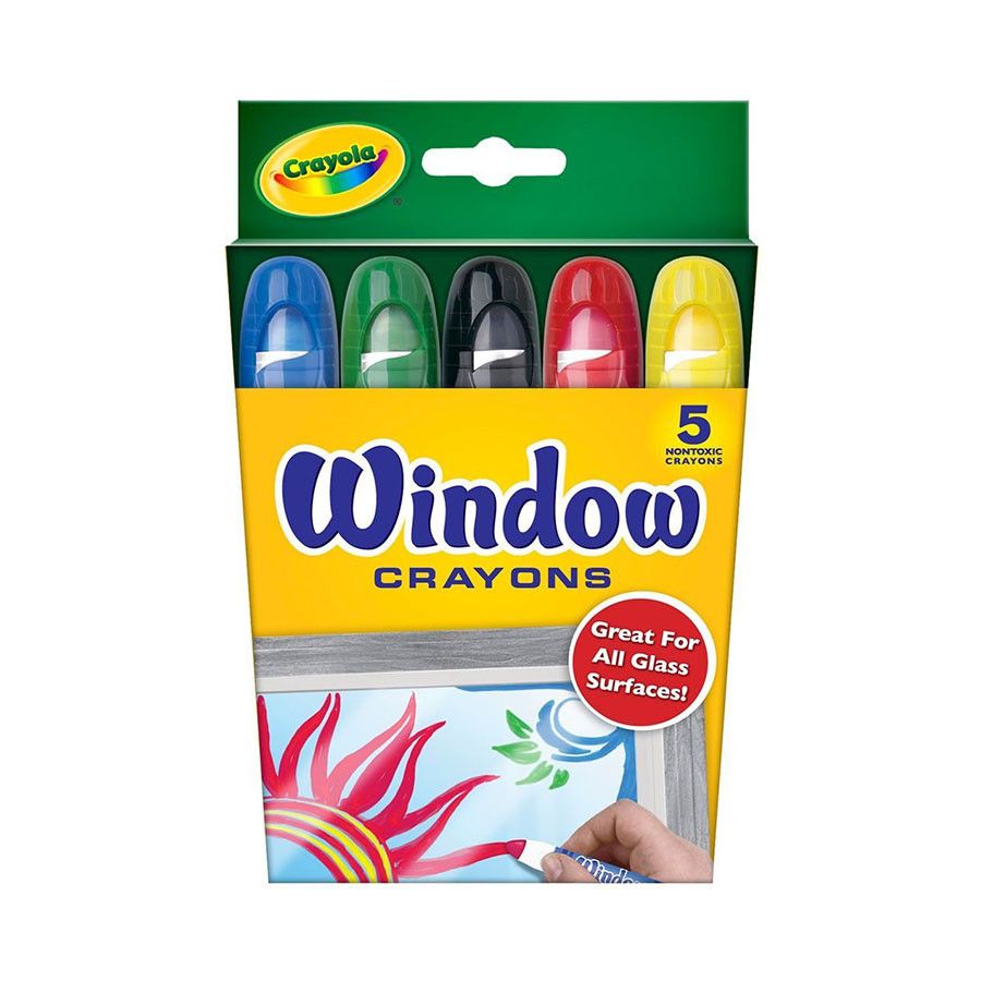 Crayola - 5 Ct. Window Crayons