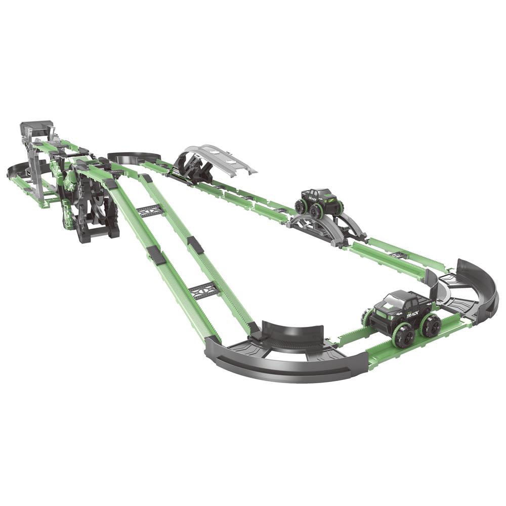 D-Power - Ultimate Stunt Car Track - 99pc Set
