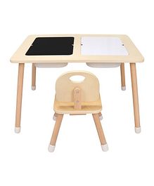 Mini Panda - Wonderwood Kids' Activity Table & Chair Earth Essence