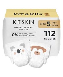 Kit & Kin - Eco Pull Up Diaper Size 5 Junior - 120 Count (6x20)