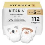 Kit & Kin – Eco Diapers Size 5 11+kg 120pcs Pack Of 4
