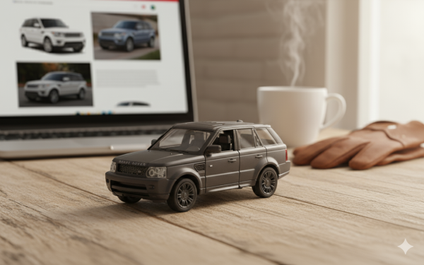 D-Power - 1:36 Diecast Land Rover Range Rover Sport – Matte Black