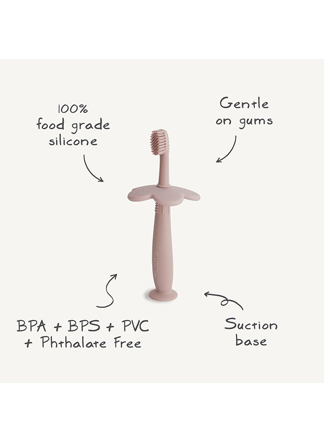 Mushie – Star Training Toothbrush Tradewinds