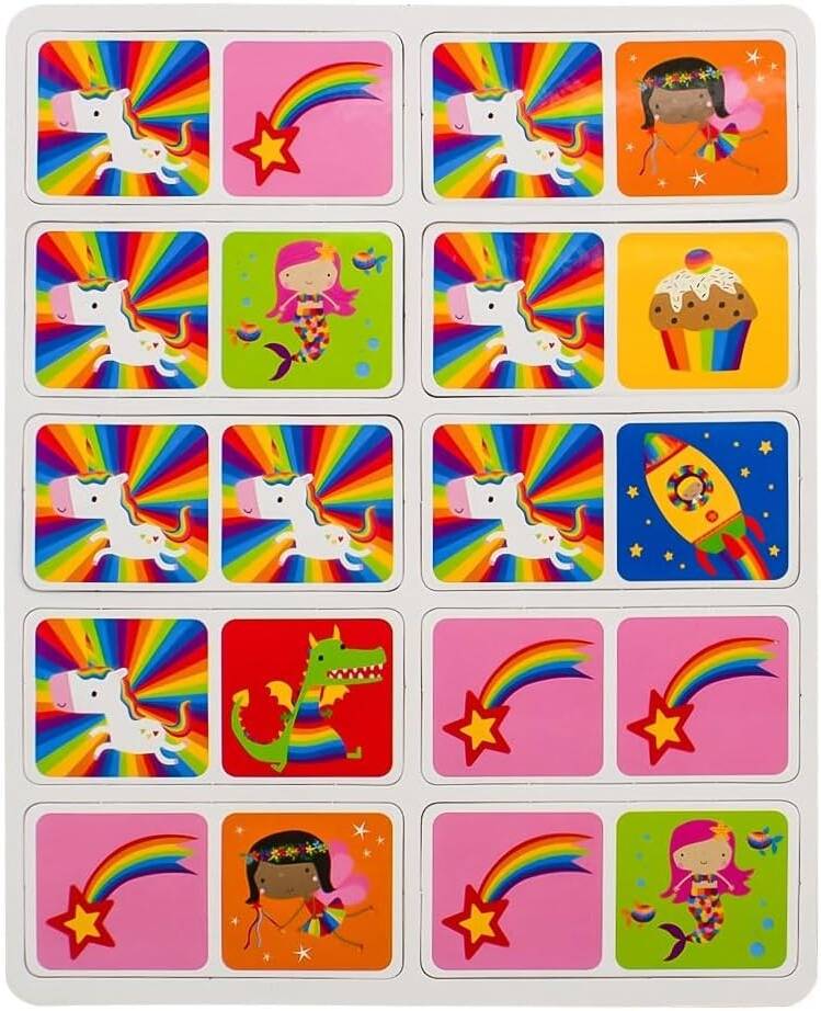 UKR – Rainbow Dominoes Game