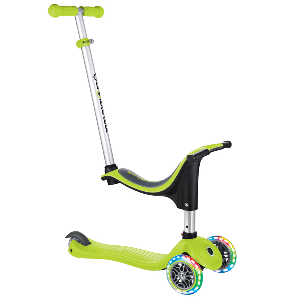 Globber – Evo 4 In 1 Lights Scooter – Lime Green