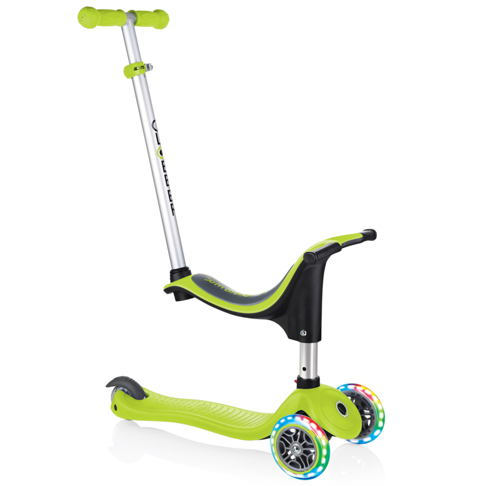 Globber – Evo 4 In 1 Lights Scooter – Lime Green