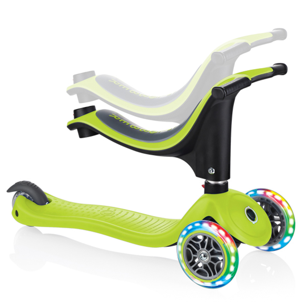 Globber – Evo 4 In 1 Lights Scooter – Lime Green