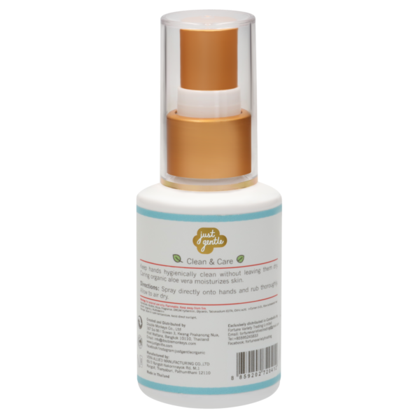 Just Gentle – Hand Sanitiser Spray 50 ml