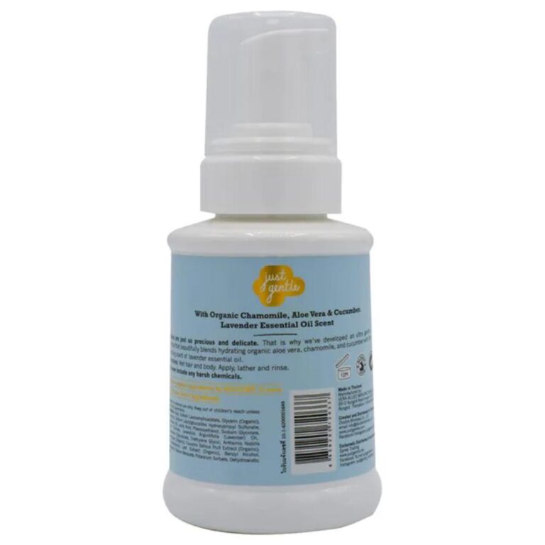 Just Gentle - Hair & Baby Foam Wash Ultra Gentle - 230ml