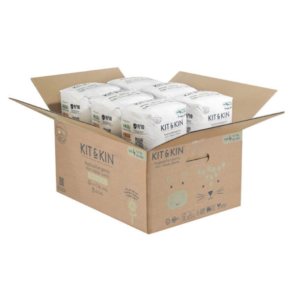 Kit & Kin – Pull Up Diapers Size 4 9-15kg 132pcs Pack Of 6