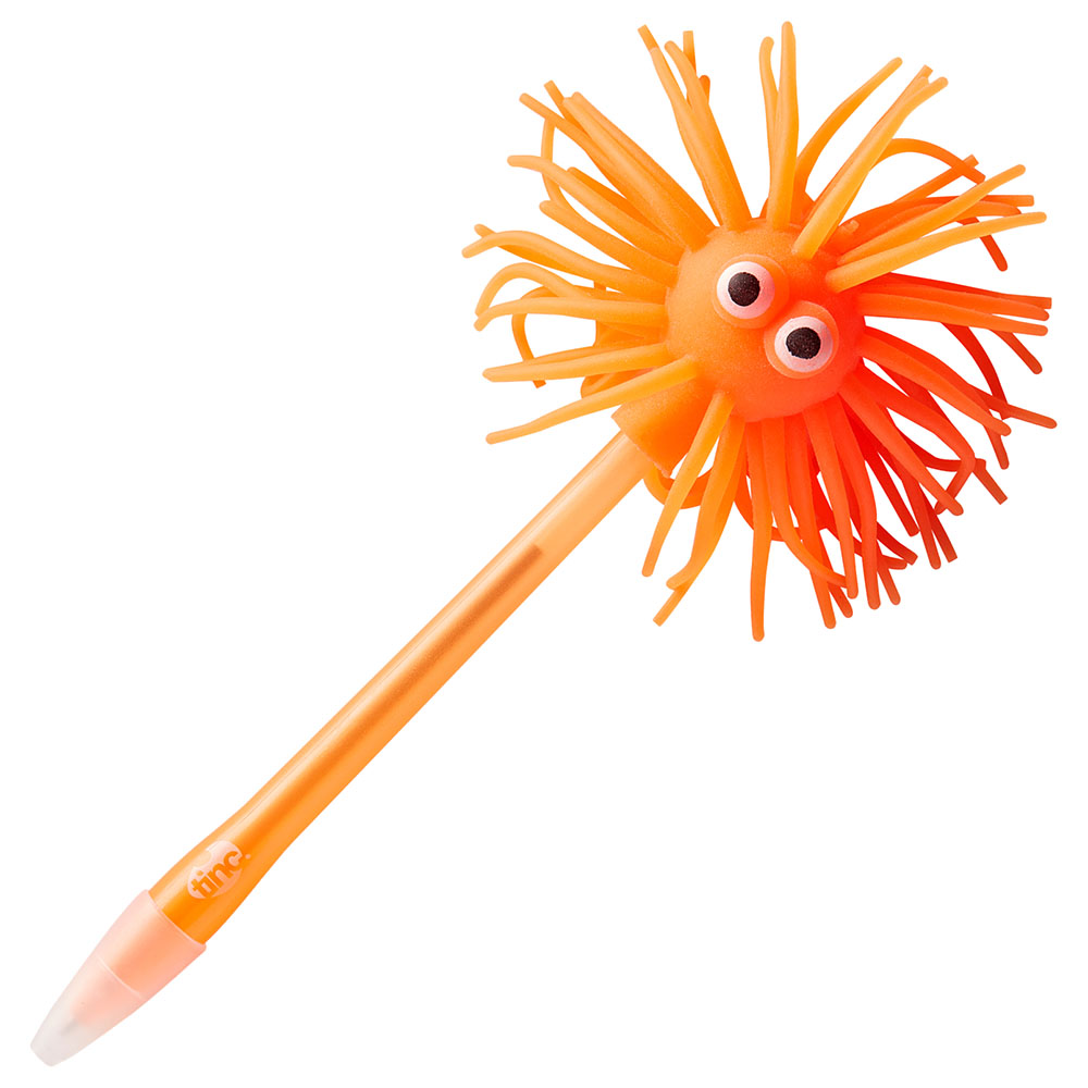 Tinc - Fuzzy Guy Light Up Keyring (Orange)