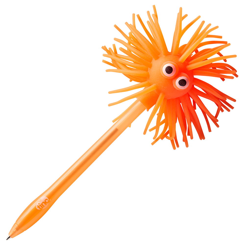 Tinc - Fuzzy Guy Light Up Keyring (Orange)