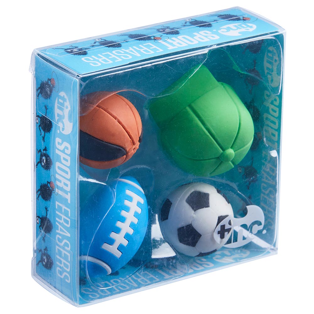 Tinc - Sport Eraser Collection - 4pcs