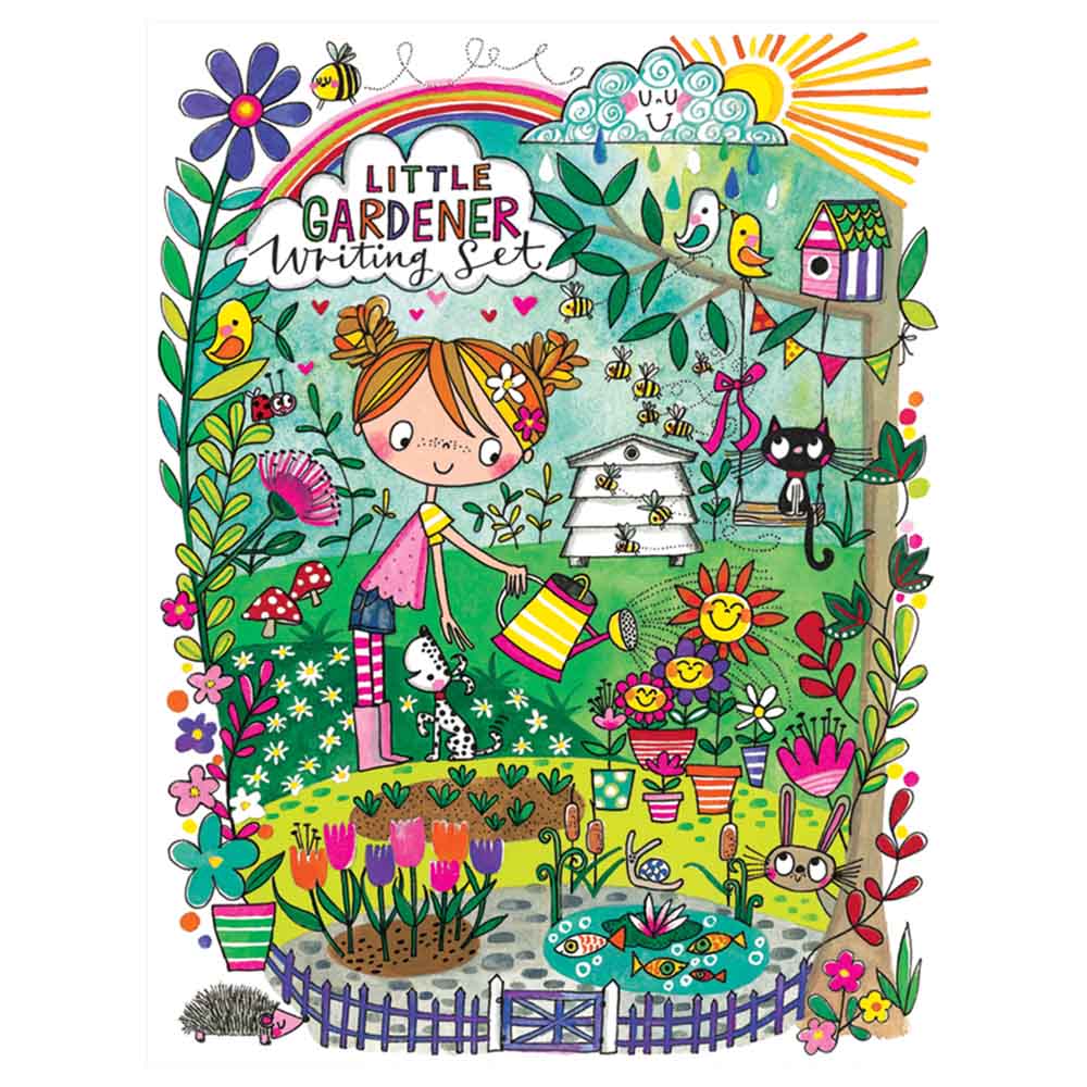 Rachel Ellen Designs -Writing Set Wallet - Little Gardener