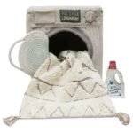 Lorena Canals – Play Basket Washing Machine – Washable Cotton Storage & Pretend Laundry Toy for Kids
