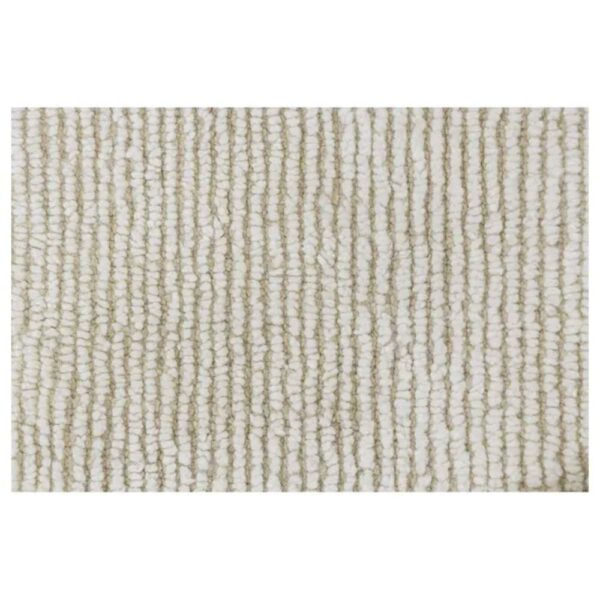 Lorena Canals Woolable Rug Koa – Sandstone Washable Wool Rug for Kids’ Room & Home Décor