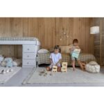 Lorena Canals Woolable Rug Koa – Sandstone Washable Wool Rug for Kids’ Room & Home Décor