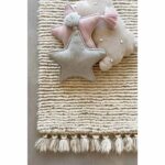 Lorena Canals Woolable Rug Koa – Sandstone Washable Wool Rug for Kids’ Room & Home Décor