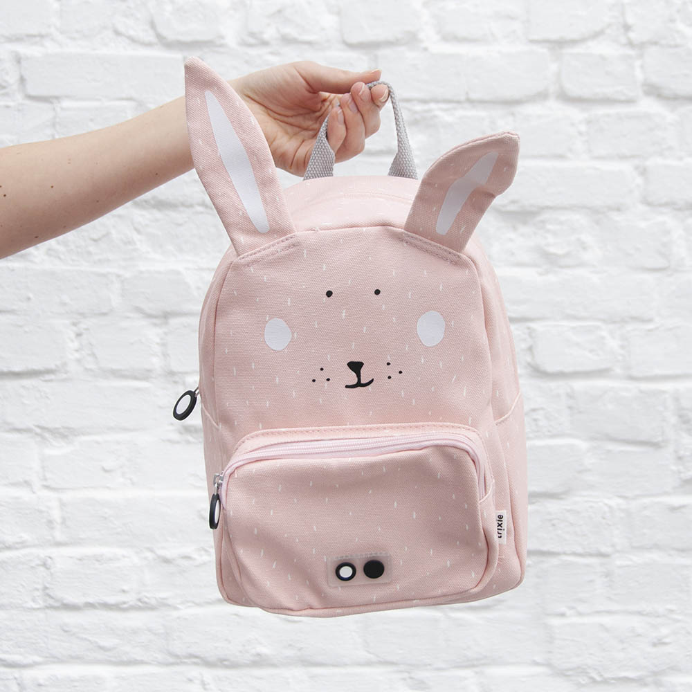 Trixie - Backpack Mrs. Rabbit - Pink Small - 9.84 Inch/25 cm 