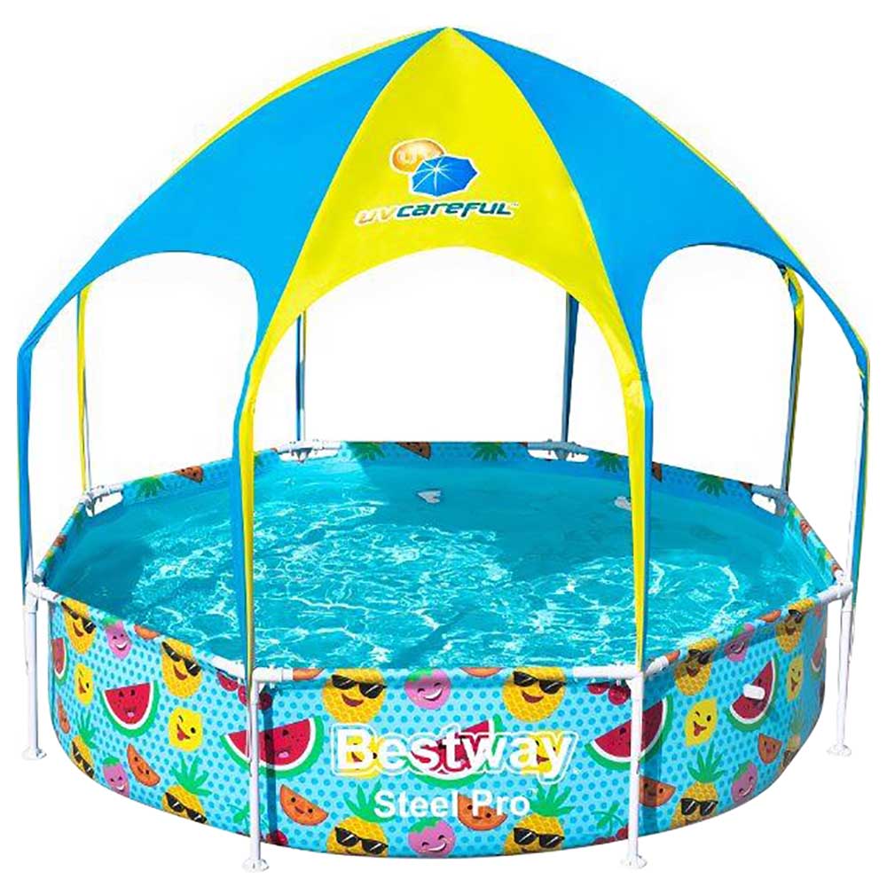 Bestway - Pool Set Splash-In-Shade 2.44mx51cm - Multicolour
