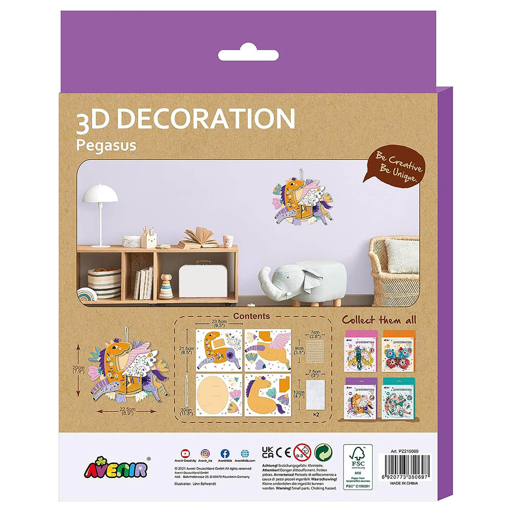 Avenir - 3D Decoration - Pegasus Kit