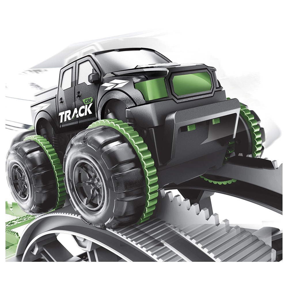D-Power – Ultimate Stunt Car Track – 99pc Set