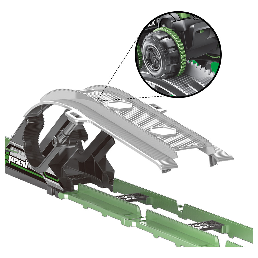 D-Power – Ultimate Stunt Car Track – 99pc Set