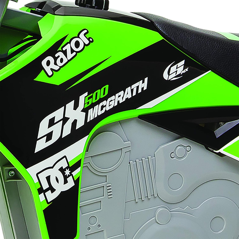 Razor Motorbike Dirt Rocket SX500 McGrath Scooter – Green