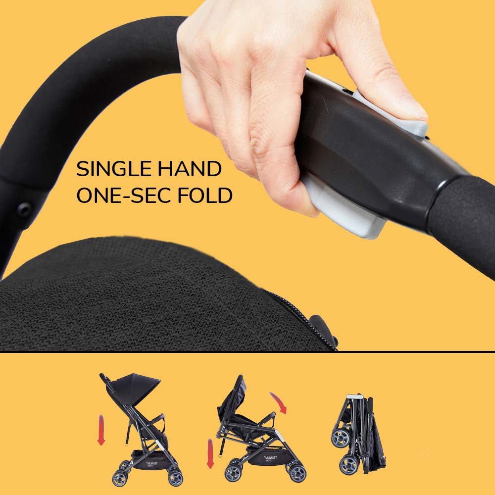Teknum – Yoga Lite Stroller – Grey