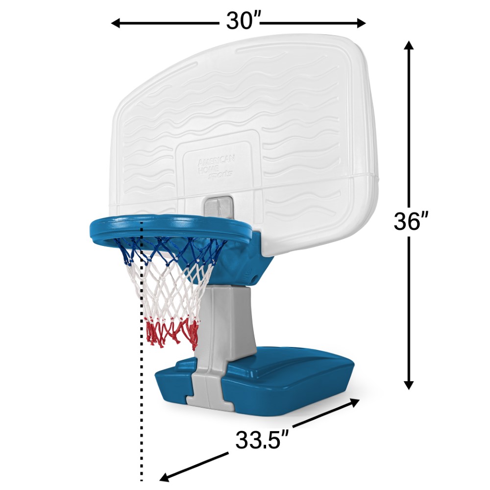 Simplay3 - Pooltime Basketball Hoop, Multicolor