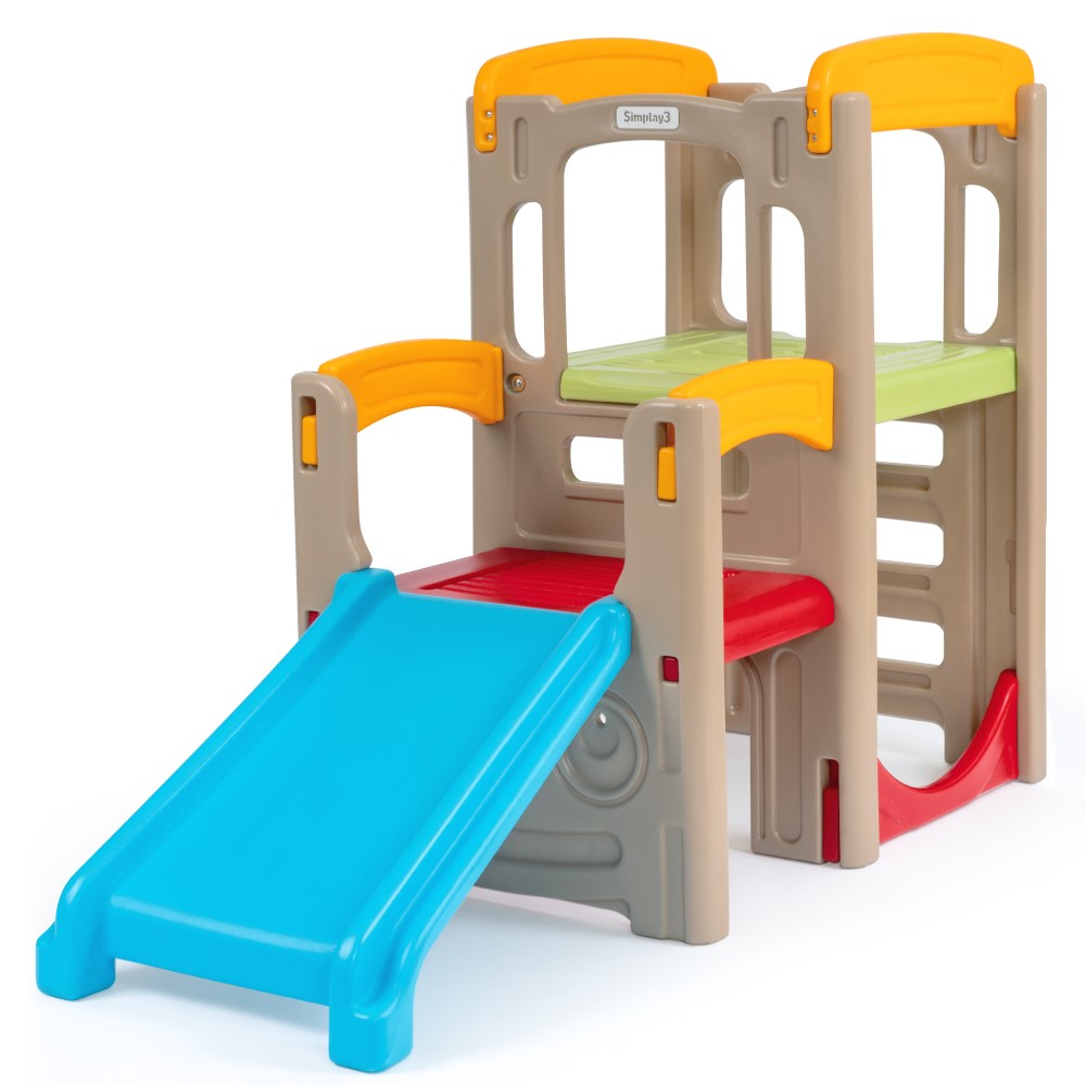 Simplay3 - Young Explorers Indoor/Outdoor Adventure Climber, Multicolor