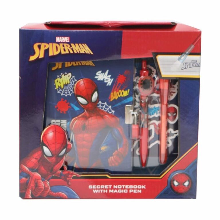Spiderman - Secret Notebook with Magic Pen
