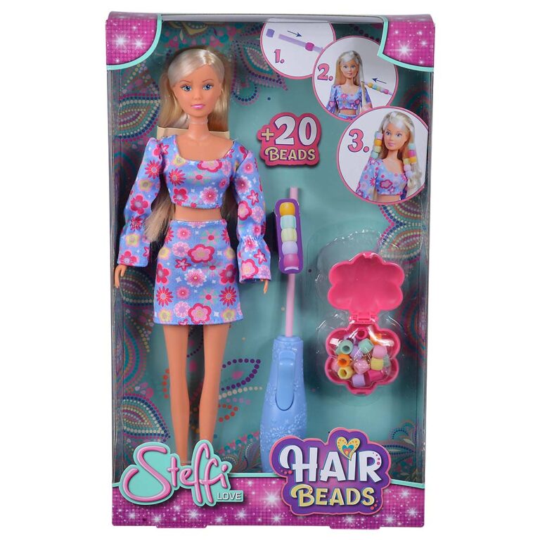 Simba I Love Dubai Steffi Love Doll With Black Shoulder Bag
