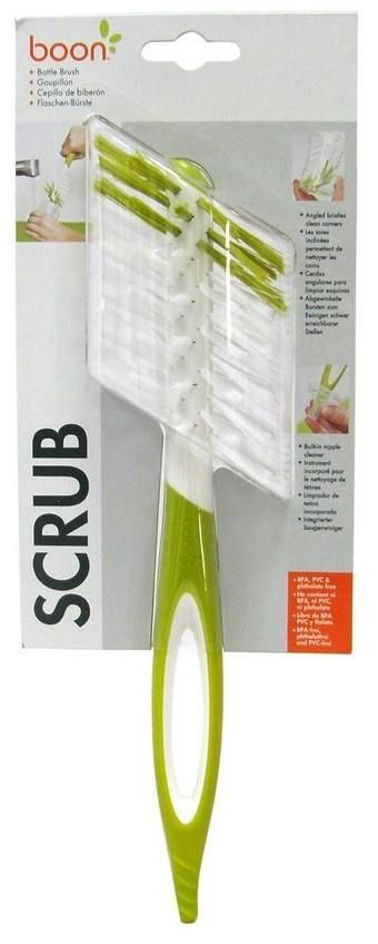 Boon – Green And White Scrub Bottle Brush