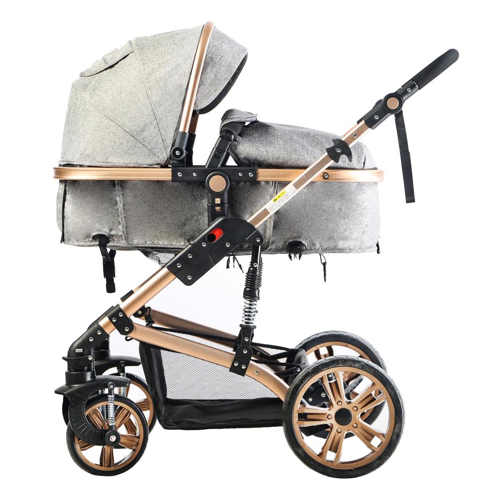 Teknum - 3-in-1 Pram Stroller - Khaki