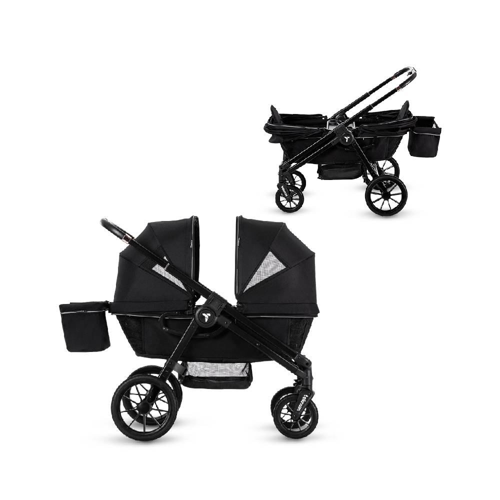 Teknum – Reversible Wagon Stroller – Graphite Black