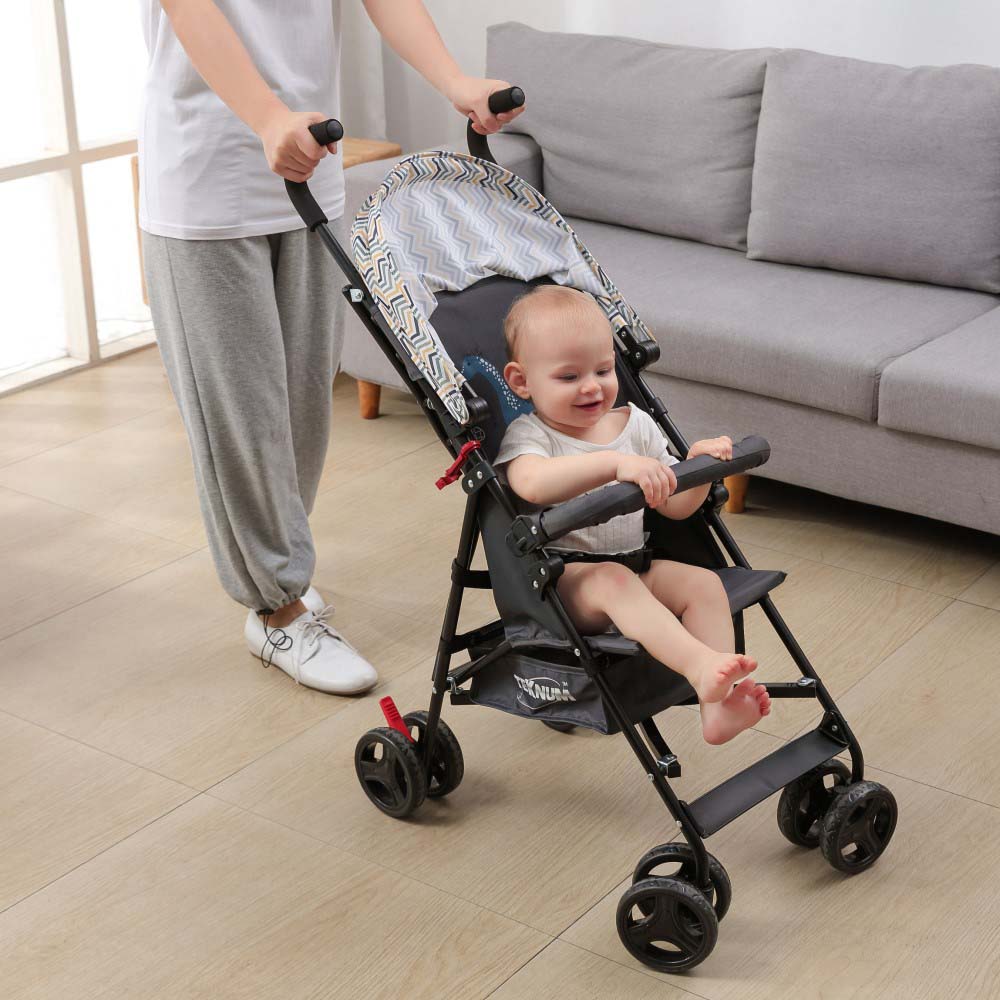 Teknum – Stroller & Diaper Bag – Yellow Wave