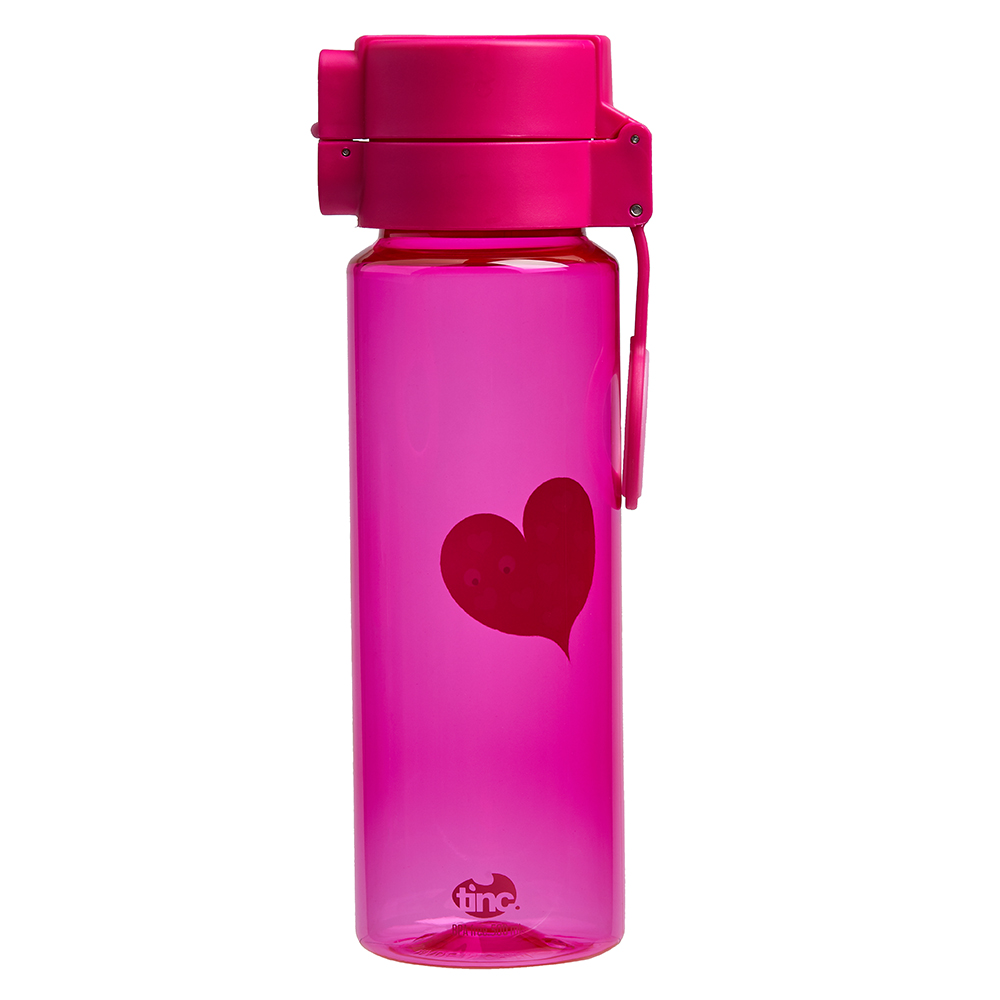 Tinc – Mallo Flip and Clip Water Bottle – Pink