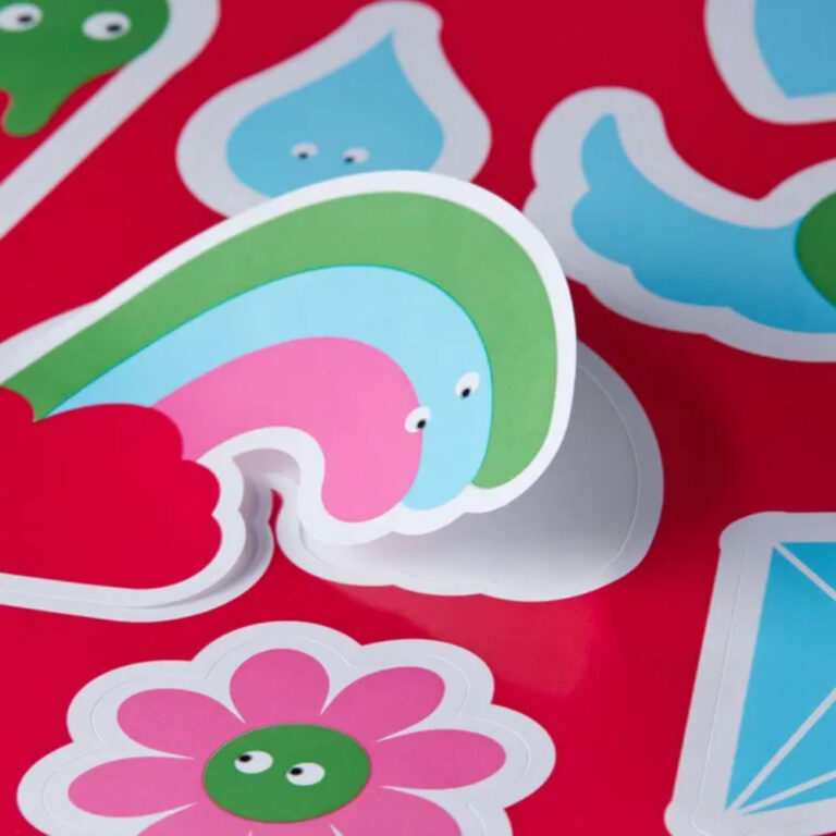 Tinc Sticker Sheet  - Pink