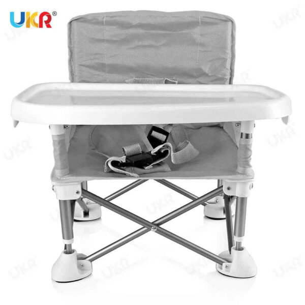 UKR – Baby Chair Folable With Bag – Gray