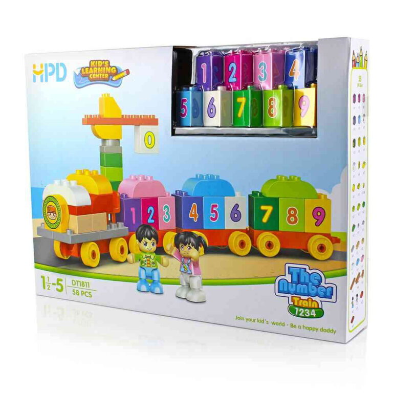UKR - Duplo Blocks Train - Numbers